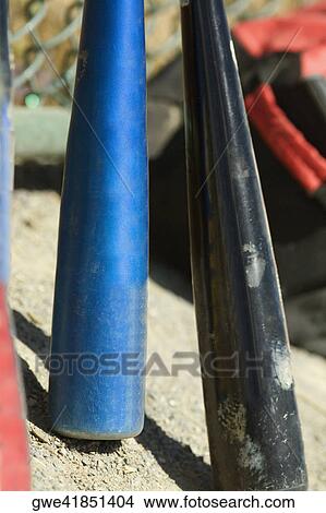 Close-up of baseball bats View Large Photo Image Picture - Close-up of baseball bats. Fotosearch