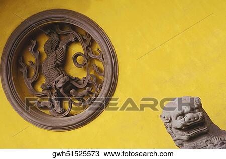 Close-up of the Imperial Lion and dragon sculpture, China View Large Photo Image Stock Image - Close-up of the Imperial Lion and dragon sculpture, China. Fotosearch