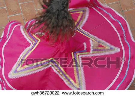 High angle view of a woman dancing View Large Photo Image Stock Image - High angle view of a woman dancing. Fotosearch