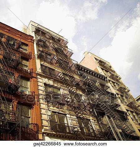 Low angle view of a building, New York City, New York State, USA View Large Photo Image Stock Photography - Low angle view of a building, New York City, New York State, USA. Fotosearch