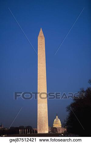 Low angle view of a monument, Washington Monument, Washington DC, USA View Large Photo Image Stock Image - Low angle view of a monument, Washington Monument, Washington DC, USA. Fotosearch