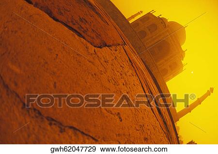 Low angle view of a monument, Taj Mahal, Agra, Uttar Pradesh, India View Large Photo Image Stock Photo - Low angle view of a monument, Taj Mahal, Agra, Uttar Pradesh, India. Fotosearch