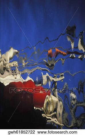 Stock Image - Low angle view of a moored boat. Fotosearch