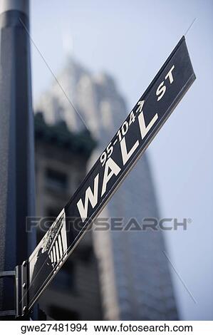 Low angle view of a sign board, Manhattan, New York City, New York State, USA View Large Photo Image Picture - Low angle view of a sign board, Manhattan, New York City, New York State, USA. Fotosearch