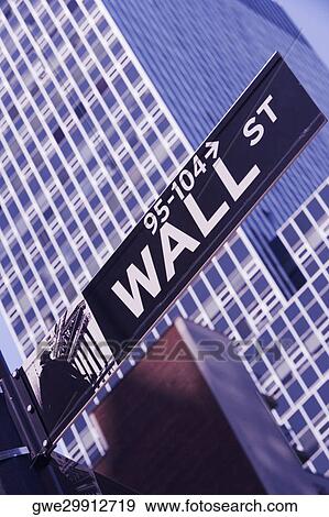 Low angle view of a sign board, Manhattan, New York City, New York State, USA View Large Photo Image Stock Photo - Low angle view of a sign board, Manhattan, New York City, New York State, USA. Fotosearch