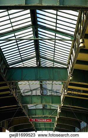 Low angle view of an information board hanging from a ceiling, New York City, New York State, USA View Large Photo Image Stock Image - Low angle view of an information board hanging from a ceiling, New York City, New York State, USA. Fotosearch