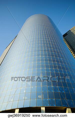 Stock Image - Low angle view of skyscrapers, New York City, New York State, USA. Fotosearch