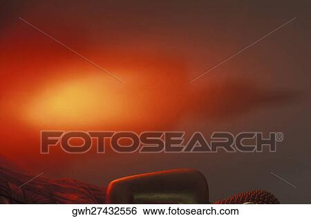 Panoramic view of a sunset View Large Photo Image Stock Photograph - Panoramic view of a sunset. Fotosearch