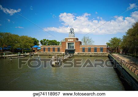Pond in front of a building, New York City, New York State, USA View Large Photo Image Stock Photo - Pond in front of a building, New York City, New York State, USA. Fotosearch