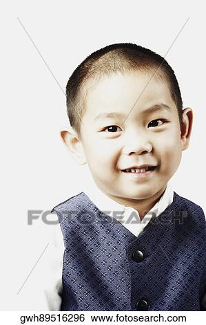 Portrait of a boy smiling View Large Photo Image Stock Photograph - Portrait of a boy smiling. Fotosearch