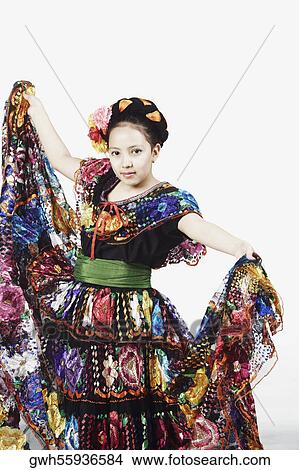 Picture - Portrait of a girl posing. Fotosearch