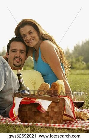 Portrait of a mid adult couple smiling View Large Photo Image Stock Image - Portrait of a mid adult couple smiling. Fotosearch