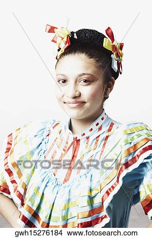 Portrait of a teenage girl smiling View Large Photo Image Picture - Portrait of a teenage girl smiling. Fotosearch