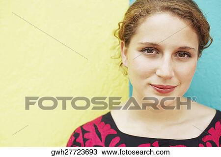 Portrait of a young woman View Large Photo Image Stock Image - Portrait of a young woman. Fotosearch