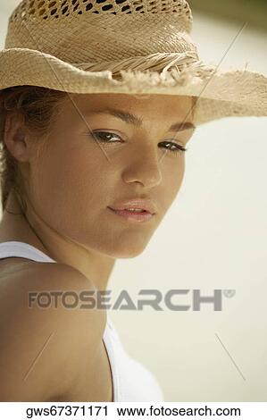 Side profile of a teenage girl looking down View Large Photo Image Stock Image - Side profile of a teenage girl looking down. Fotosearch