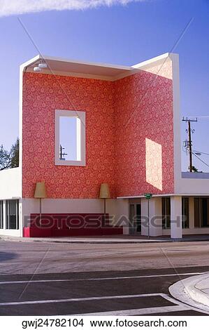 Picture - Building in a city, Miami, Florida, USA. Fotosearch