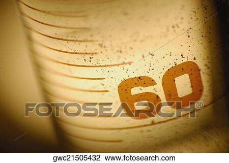 Close-up of a beaker View Large Photo Image Stock Image - Close-up of a beaker. Fotosearch