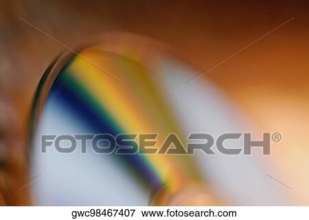 Close-up of a CD View Large Photo Image Stock Photo - Close-up of a CD. Fotosearch