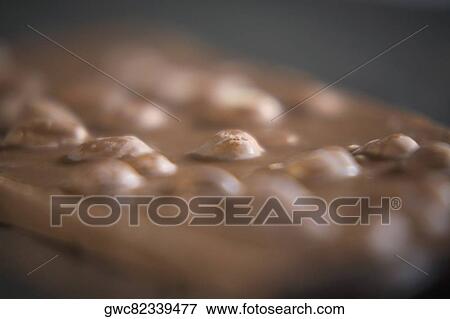 Close-up of a chocolate bar View Large Photo Image Stock Photo - Close-up of a chocolate bar. Fotosearch