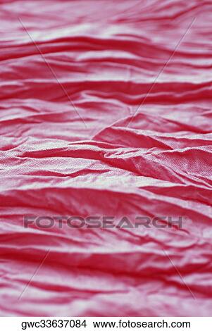 Close-up of a crumpled fabric View Large Photo Image Picture - Close-up of a crumpled fabric. Fotosearch