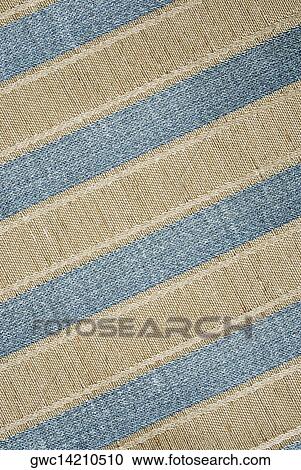 Stock Image - Close-up of a denim fabric. Fotosearch