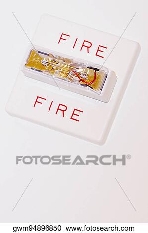 Close-up of a fire alarm on a wall View Large Photo Image Stock Image - Close-up of a fire alarm on a wall. Fotosearch