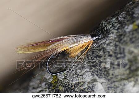 Stock Image - Close-up of a fishing hook. Fotosearch