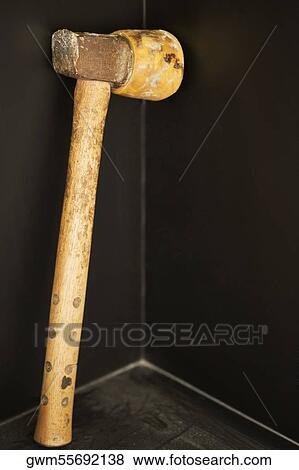Stock Photo - Close-up of a hammer. Fotosearch