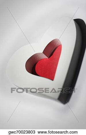 Close-up of a heart shaped object View Large Photo Image Stock Image - Close-up of a heart shaped object. Fotosearch