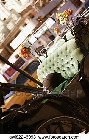 Close-up of a horse drawn carriage View Large Photo Image Stock Image - Close-up of a horse drawn carriage. Fotosearch