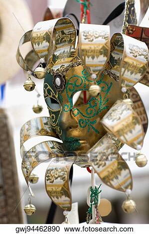 Close-up of a mask View Large Photo Image Stock Image - Close-up of a mask. Fotosearch