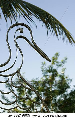 Close-up of a metal duck View Large Photo Image Stock Photo - Close-up of a metal duck. Fotosearch