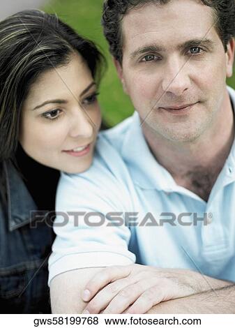 Close-up of a mid adult couple View Large Photo Image Stock Photo - Close-up of a mid adult couple. Fotosearch