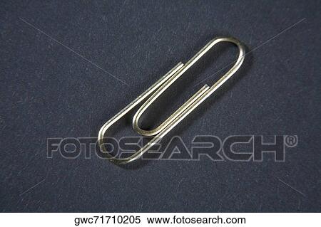 Close-up of a paper clip View Large Photo Image Stock Photography - Close-up of a paper clip. Fotosearch