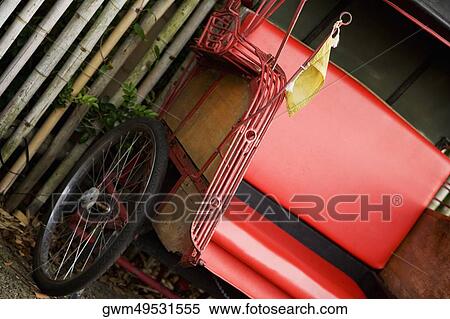 Stock Photography - Close-up of a pedicab. Fotosearch