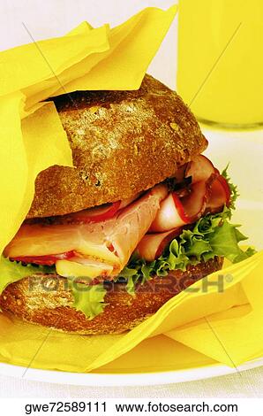 Close-up of a roast beef burger in a plate View Large Photo Image Stock Image - Close-up of a roast beef burger in a plate. Fotosearch