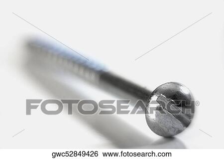 Close-up of a screw View Large Photo Image Stock Photograph - Close-up of a screw. Fotosearch