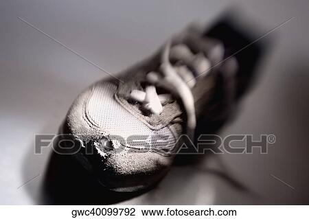 Stock Image - Close-up of a shoe. Fotosearch