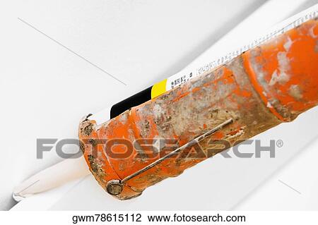 Close-up of a silicon gun View Large Photo Image Stock Image - Close-up of a silicon gun. Fotosearch