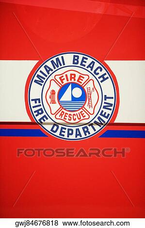 Close-up of a symbol on a fire engine View Large Photo Image Stock Photo - Close-up of a symbol on a fire engine. Fotosearch