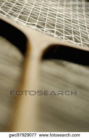 Close-up of a tennis racket View Large Photo Image Stock Photo - Close-up of a tennis racket. Fotosearch