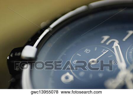 Stock Photo - Close-up of a watch. Fotosearch