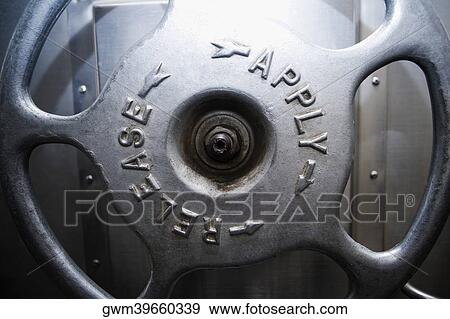 Close-up of an air valve of a train View Large Photo Image Stock Photo - Close-up of an air valve of a train. Fotosearch