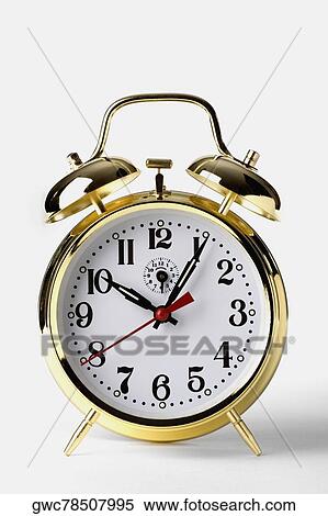 Close-up of an alarm clock View Large Photo Image Stock Photography - Close-up of an alarm clock. Fotosearch