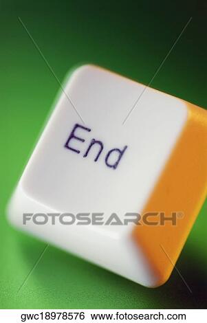Close-up of an end key of a computer keyboard View Large Photo Image Stock Photograph - Close-up of an end key of a computer keyboard. Fotosearch