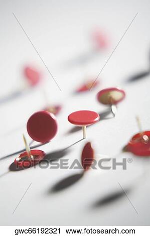 Close-up of assorted thumbtacks View Large Photo Image Stock Image - Close-up of assorted thumbtacks. Fotosearch