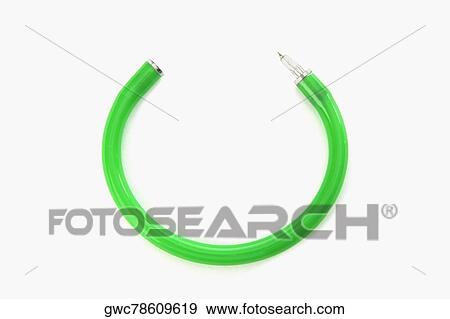 Close-up of ballpoint pen with a circular shape View Large Photo Image Stock Photo - Close-up of ballpoint pen with a circular shape. Fotosearch