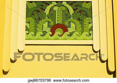 Close-up of carving on the wall View Large Photo Image Stock Photograph - Close-up of carving on the wall. Fotosearch