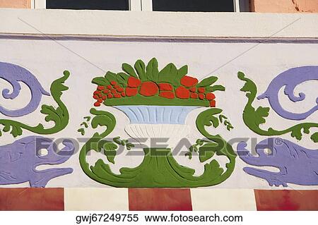 Close-up of carving on the wall View Large Photo Image Stock Photography - Close-up of carving on the wall. Fotosearch