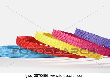 Close-up of five hairbands View Large Photo Image Stock Photograph - Close-up of five hairbands. Fotosearch